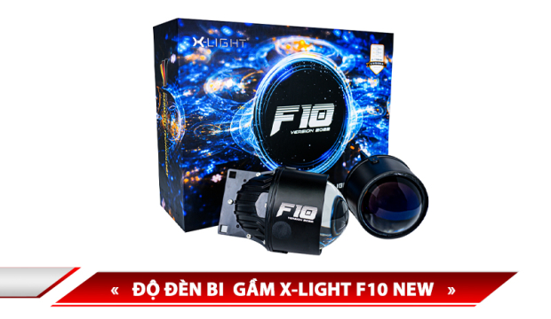 ĐỘ ĐÈN BI GẦM X-LIGHT F10 NEW
